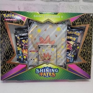 The Pokémon TCG: Shining Fates Collection Shiny Eldegoss V